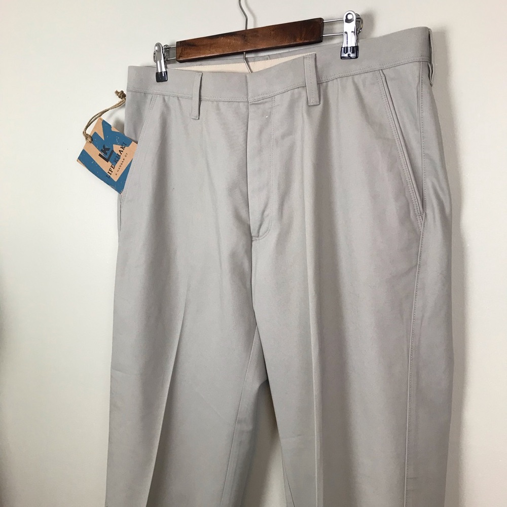 LIFE KHAKI by Haggar Twill Sustainable Pants